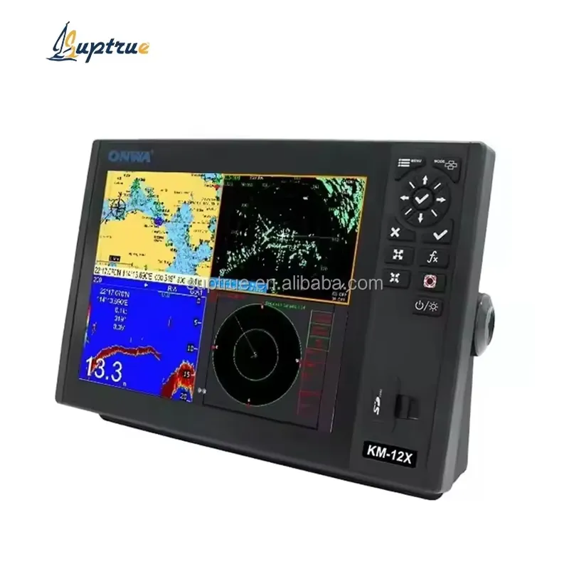 Fish Finder Gps Chartplotter Combo - ONWA KM-12X 5in1 Marine GPS Chartplotter