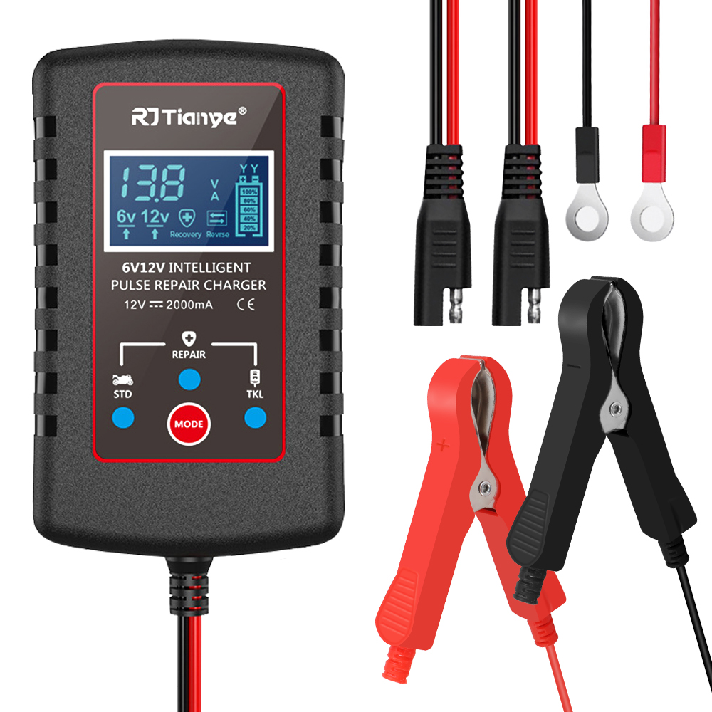 Fish Finder Battery 12V - Car Automatic Float Charger Smart Battery
