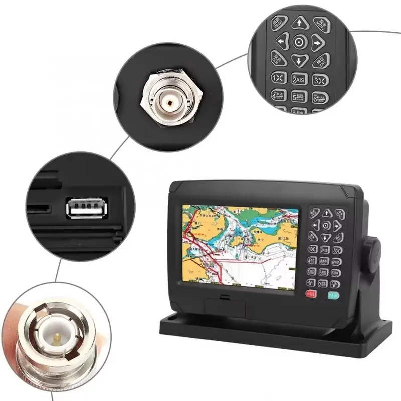 Fish Finder Gps Chartplotter Combo - Marine GPS Chartplotter Combo Fishfinder Sonar