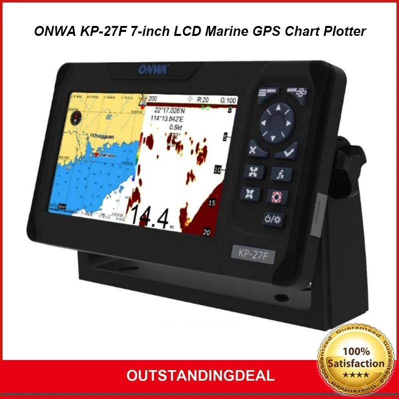 Fish Finder Sonar Gps 7 Inch - KP-27F 7-inch Marine GPS Chart Plotter