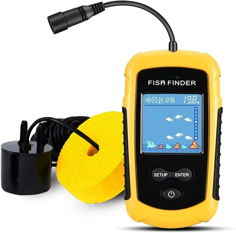 Fish Finder Kayak Portable - Kayak Portable Fish Depth Finder Water