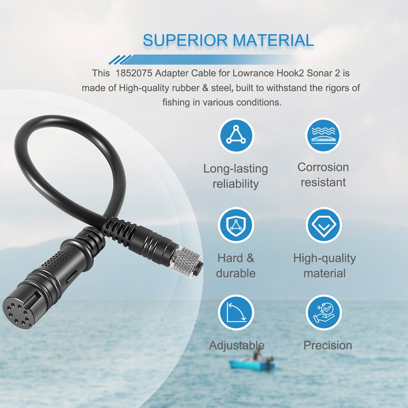 Fish Finder Lowrance Hook - Fish Finders Adapter Cable 1852075 &