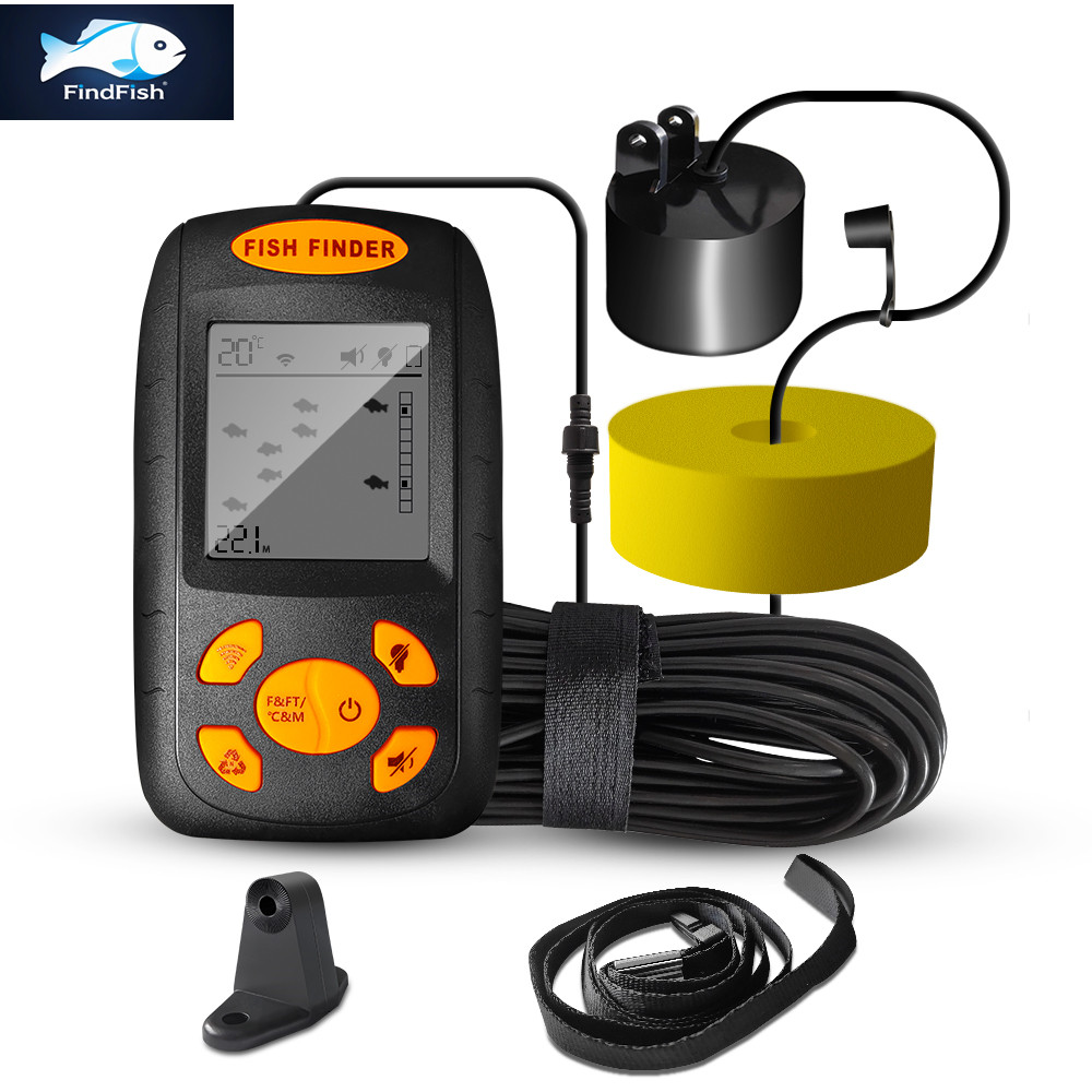FindFish Smart Portable Sonar  - Fish Finder Transducer 200Khz ulasan dan harga