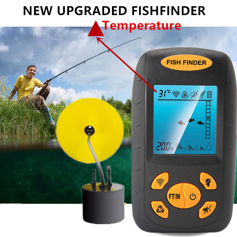 FindFish Smart Portable Sonar  - Fish Finder Transducer 200Khz ulasan dan harga