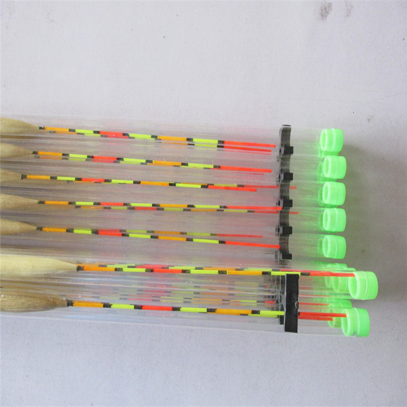 5Pcs/lot Fishing Floats Wood B - Fish Finder Ice Fishing ulasan dan harga