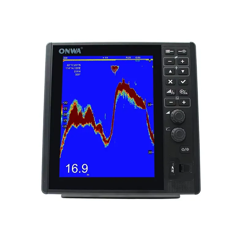 ONWA 12 Inch Commercial Fish F - Fish Finder Transducer 200Khz ulasan dan harga