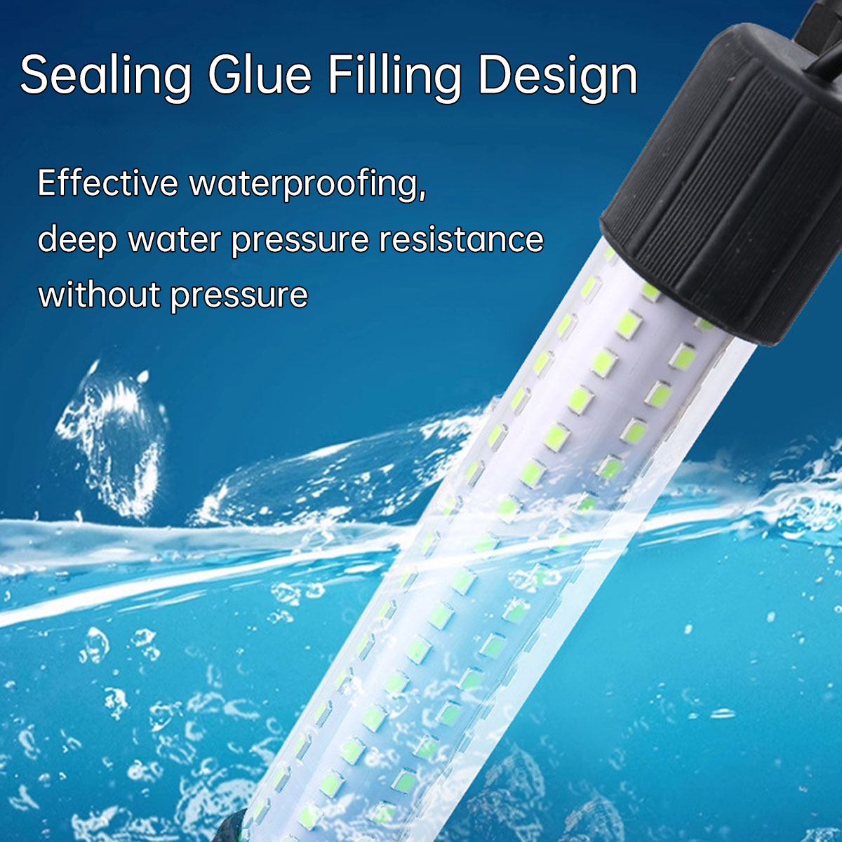 Underwater Fishing Lamp 15W Wa - Fish Finder Battery 12V ulasan dan harga