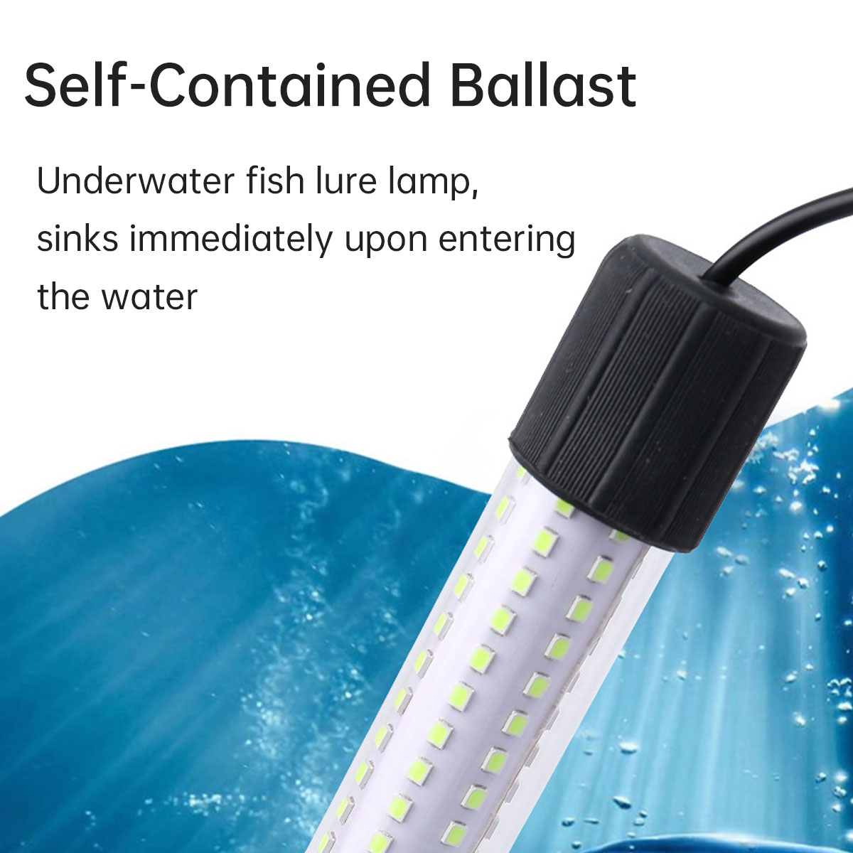 Underwater Fishing Lamp 15W Wa - Fish Finder Battery 12V ulasan dan harga
