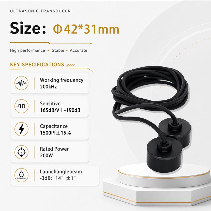 200kHz Ultrasonic Transducer 7 - Fish Finder Transducer 200Khz ulasan dan harga