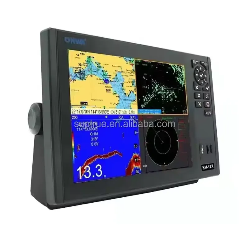 ONWA KM-12X 5in1 Marine GPS Ch - Fish Finder Gps Chartplotter Combo ulasan dan harga
