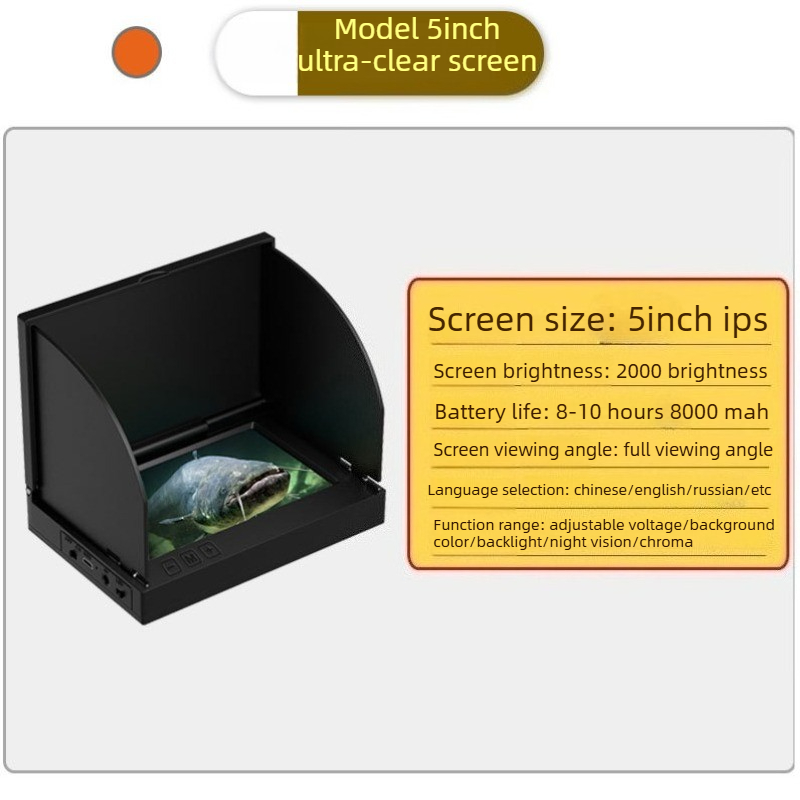 4.3/5 Inch Sunlight Readable I - Fish Finder Ice Fishing ulasan dan harga