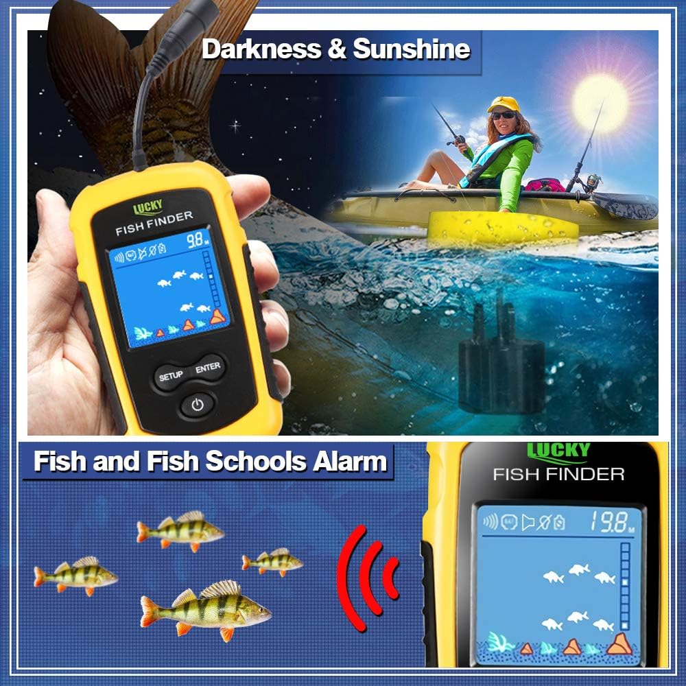 Kayak Portable Fish Depth Find - Fish Finder Kayak Portable ulasan dan harga