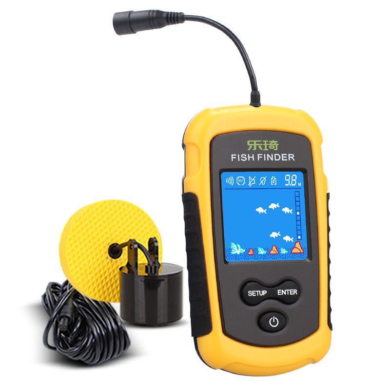 Portable Wired Fish Finder Wit - Fish Finder Kayak Portable ulasan dan harga