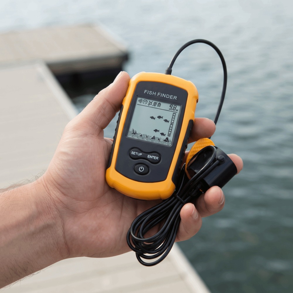 Handheld Portable Fish Finder  - Fish Finder Castable Wireless ulasan dan harga