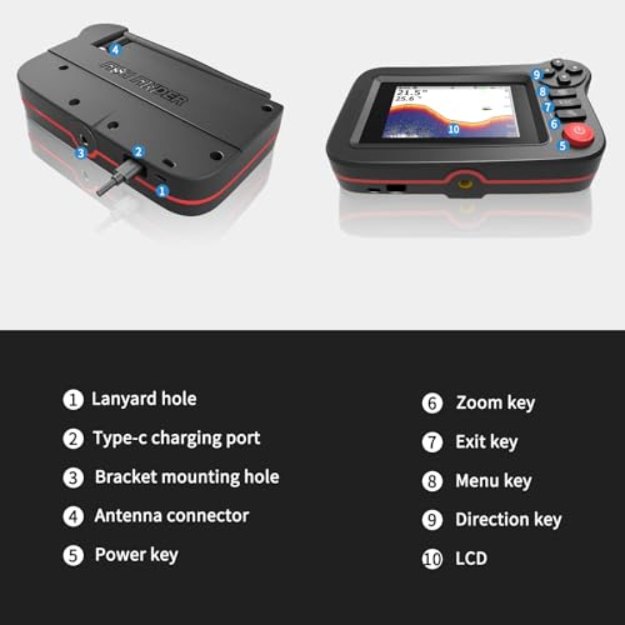 Handheld Fish Finder for kayak - Fish Finder Kayak Portable ulasan dan harga