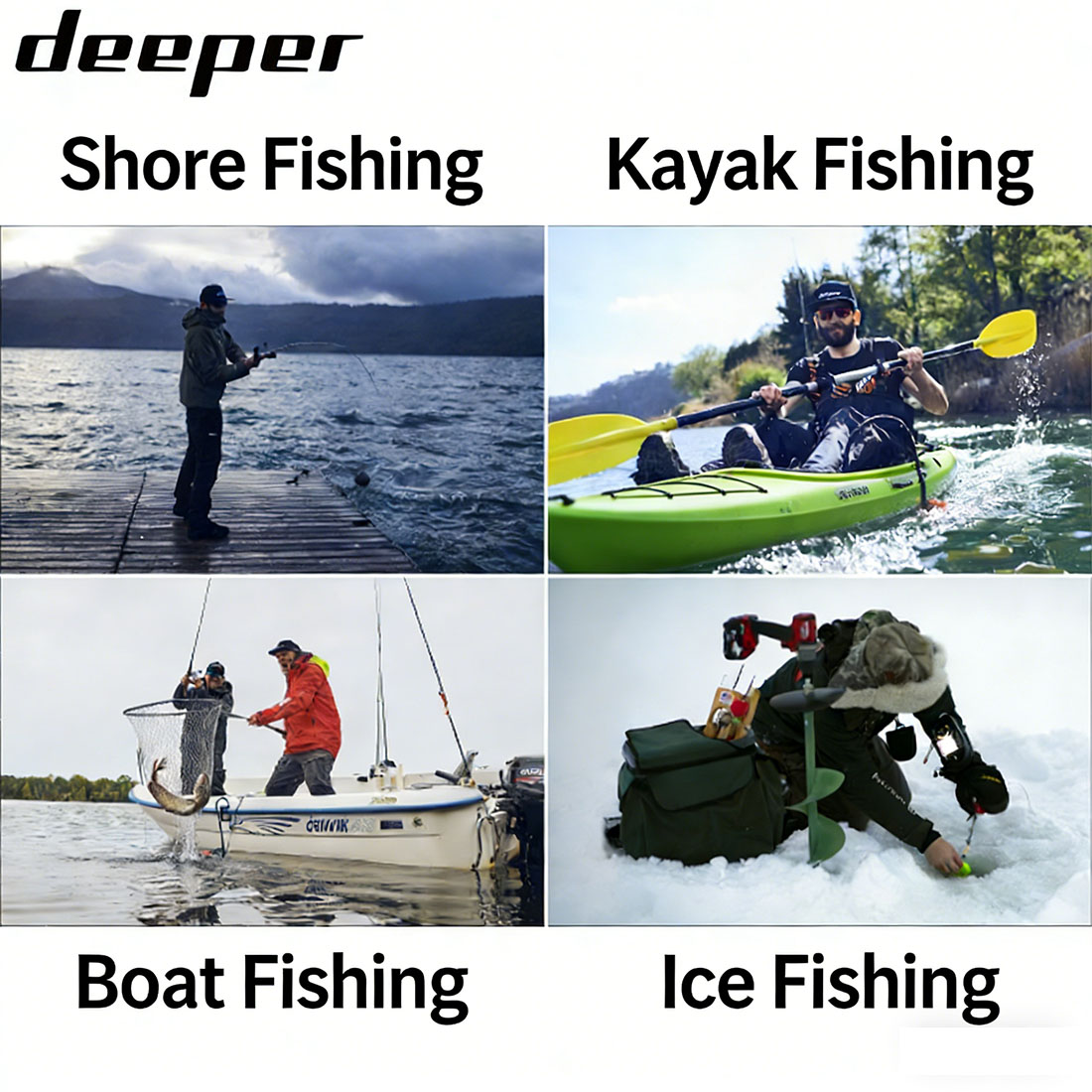 DEEPER Smart Sonar Chirp+3 + R - Chirp Sonar Fish Finder ulasan dan harga