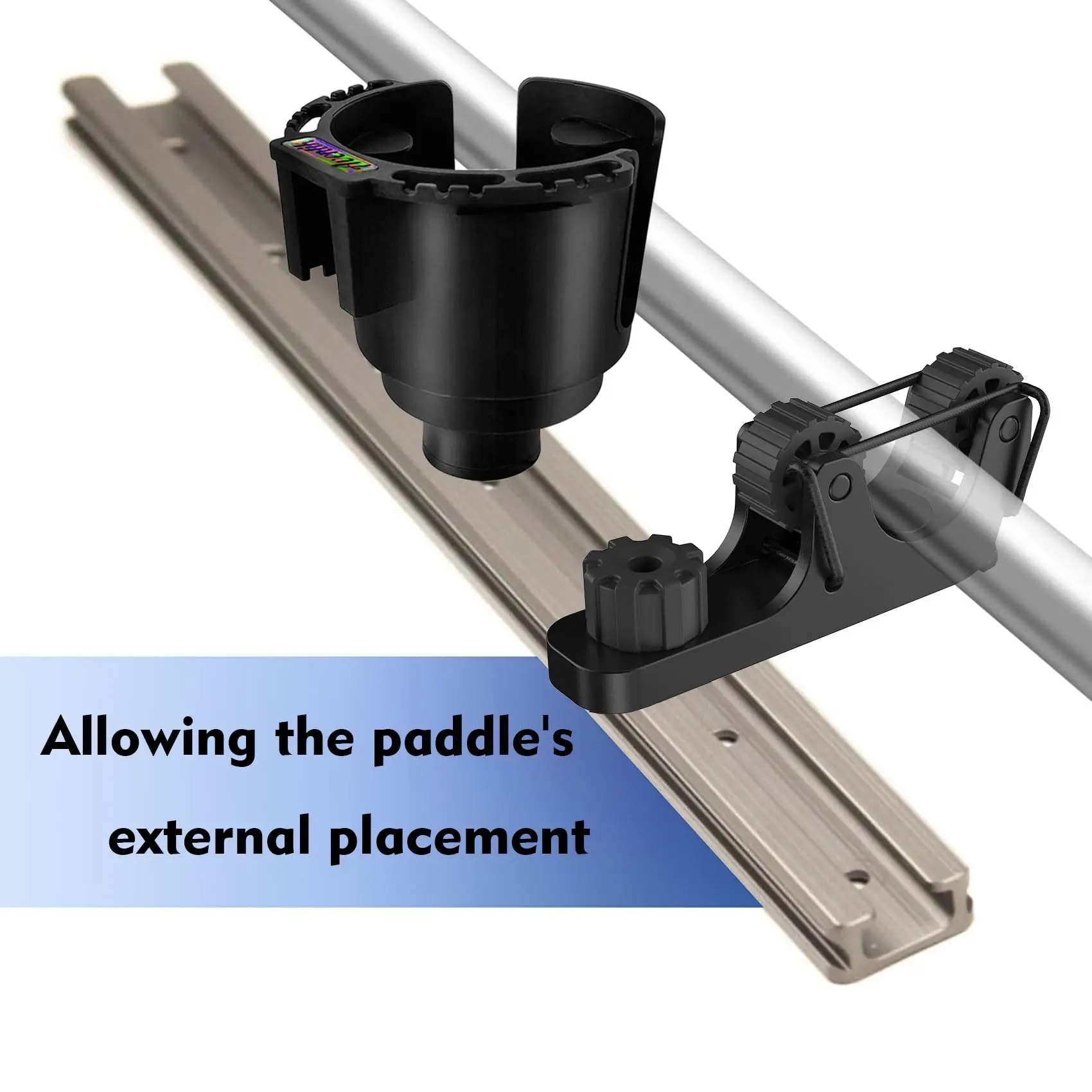 Kayak Paddle Holder Track Moun - Fish Finder Transducer Mount ulasan dan harga