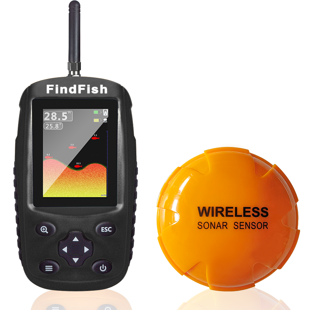 New Sonar Fish Finder Recharge - Chirp Sonar Fish Finder ulasan dan harga