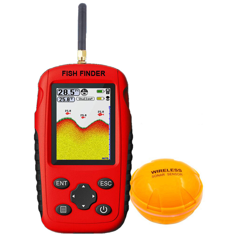 New Sonar Fish Finder Recharge - Chirp Sonar Fish Finder ulasan dan harga