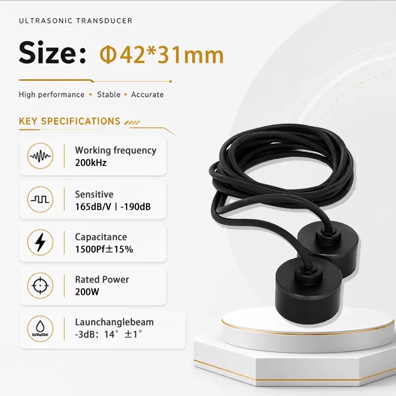 200kHz Ultrasonic Transducer 7 - Fish Finder Transducer 200Khz ulasan dan harga