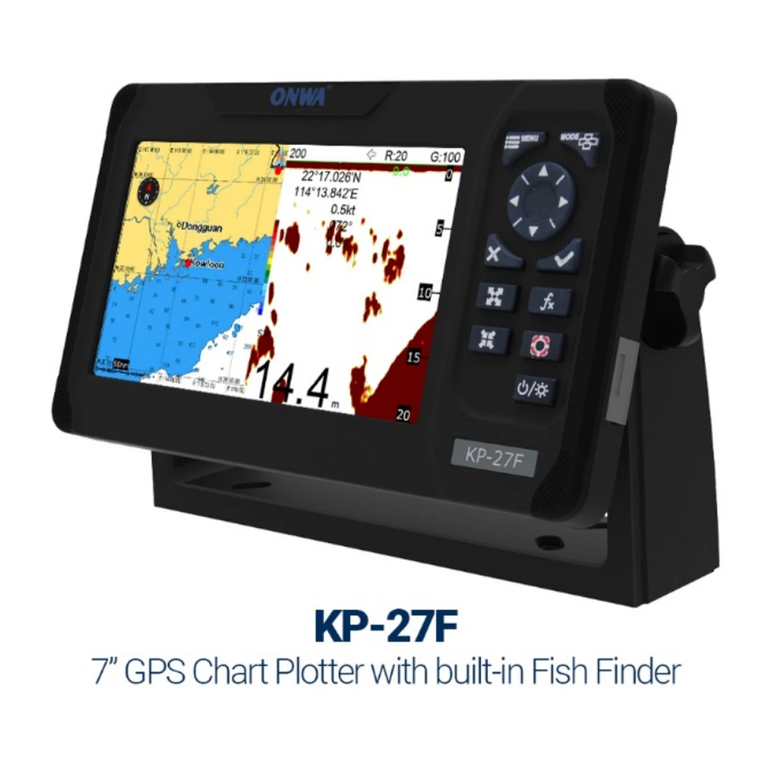 marine KP-27F 7-inch Marine GP - Fish Finder Sonar Gps 7 Inch ulasan dan harga