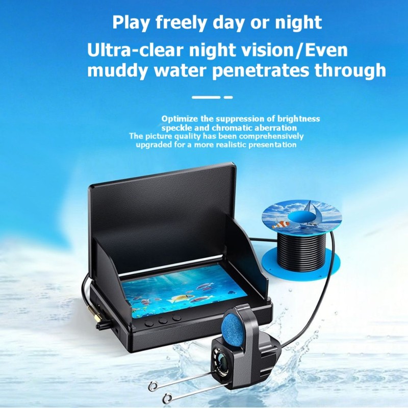 ABVE-Fishfinder Underwater Cam - Fish Finder Ice Fishing ulasan dan harga