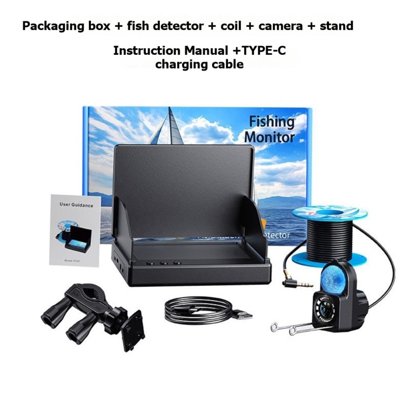 ABVE-Fishfinder Underwater Cam - Fish Finder Ice Fishing ulasan dan harga