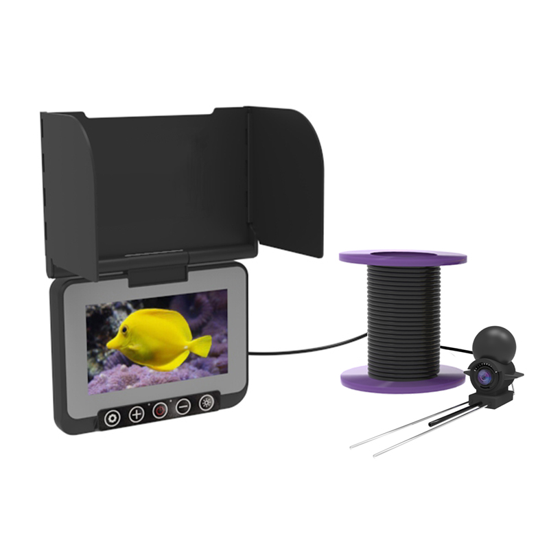 4.3Inch IPS Screen 1000TVL Und - Fish Finder Ice Fishing ulasan dan harga