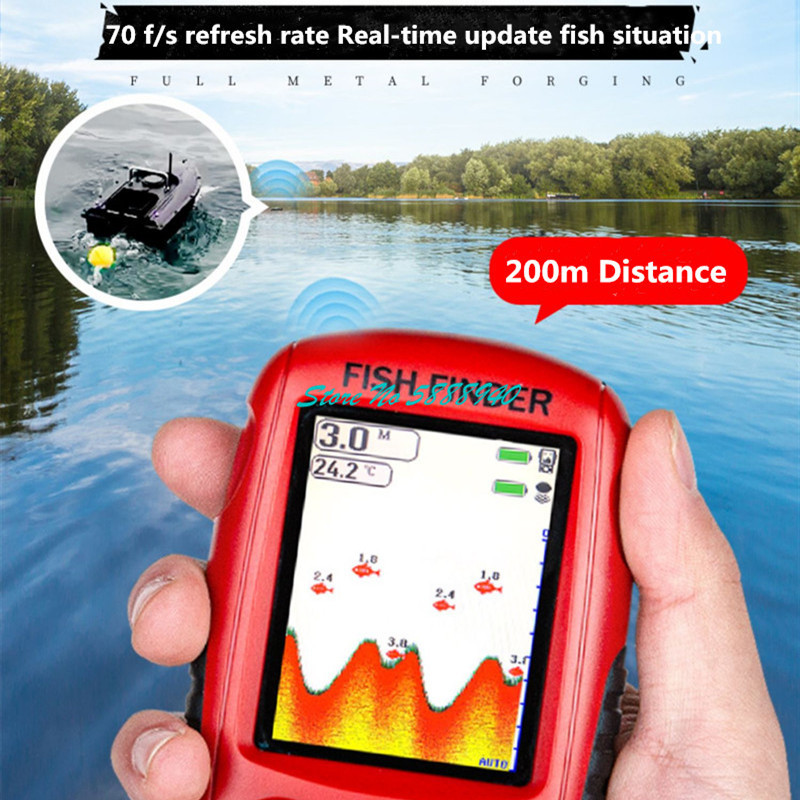 Fishing Portable Handheld Bait - Chirp Sonar Fish Finder ulasan dan harga