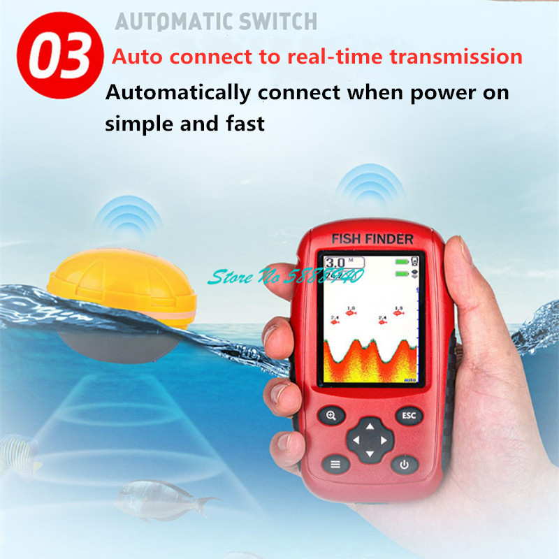 Fishing Portable Handheld Bait - Chirp Sonar Fish Finder ulasan dan harga
