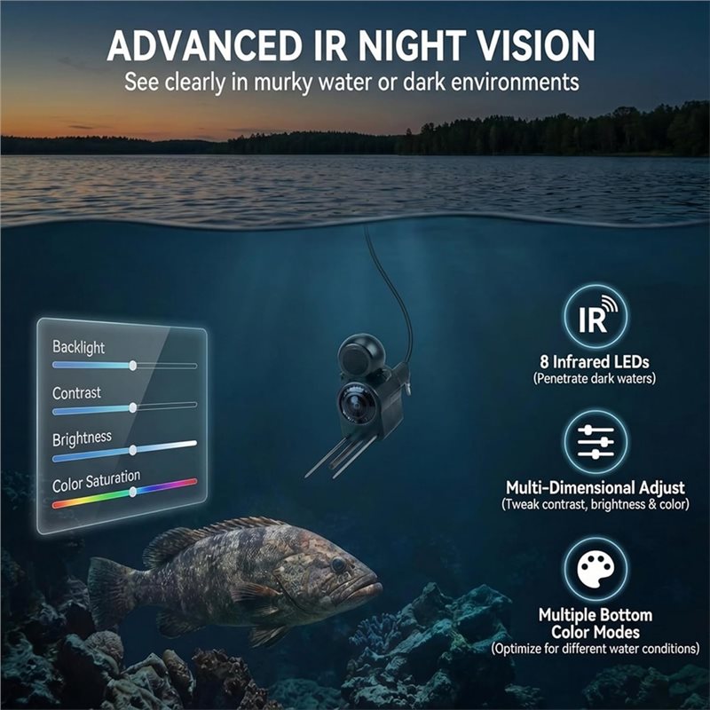 Superior-Underwater Fish Finde - Fish Finder Kayak Portable ulasan dan harga