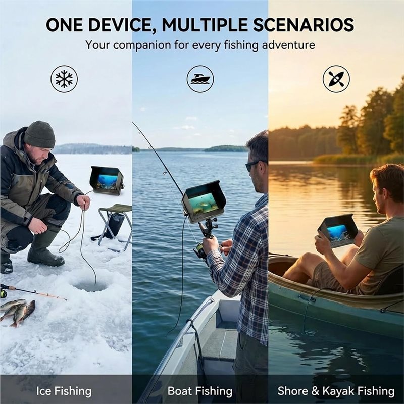A64T-Underwater Fishing Finder - Fish Finder Kayak Portable ulasan dan harga