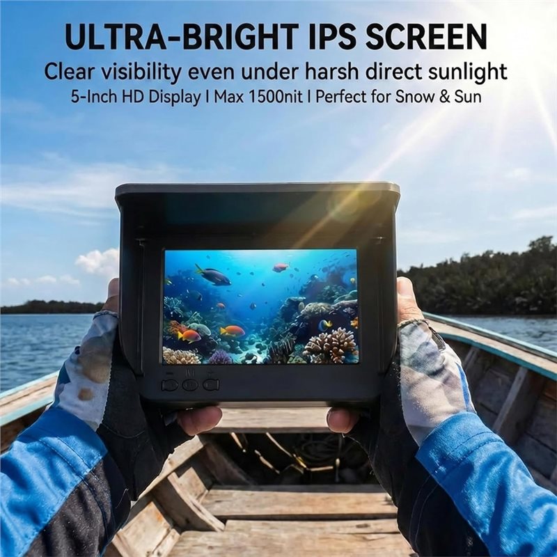 A64T-Underwater Fishing Finder - Fish Finder Kayak Portable ulasan dan harga