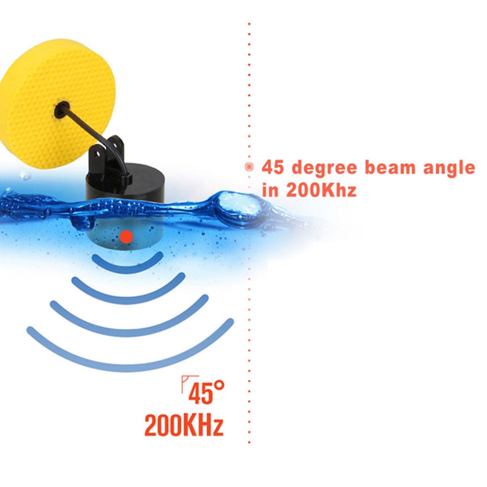Fish Finder Depth Sounder with - Fish Finder Transducer 200Khz ulasan dan harga