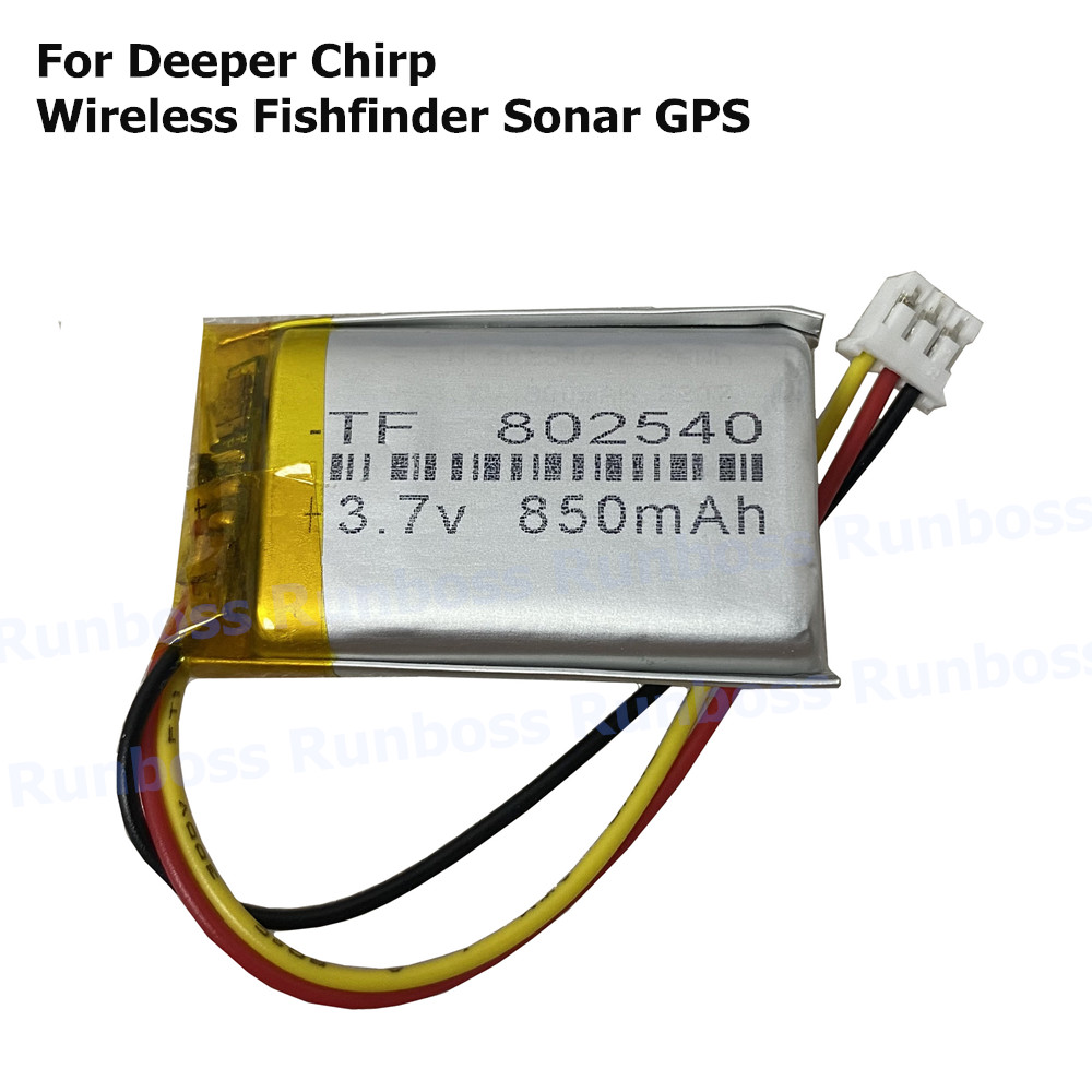 New 3.7V 850mAh Li-Polymer Bat - Chirp Sonar Fish Finder ulasan dan harga