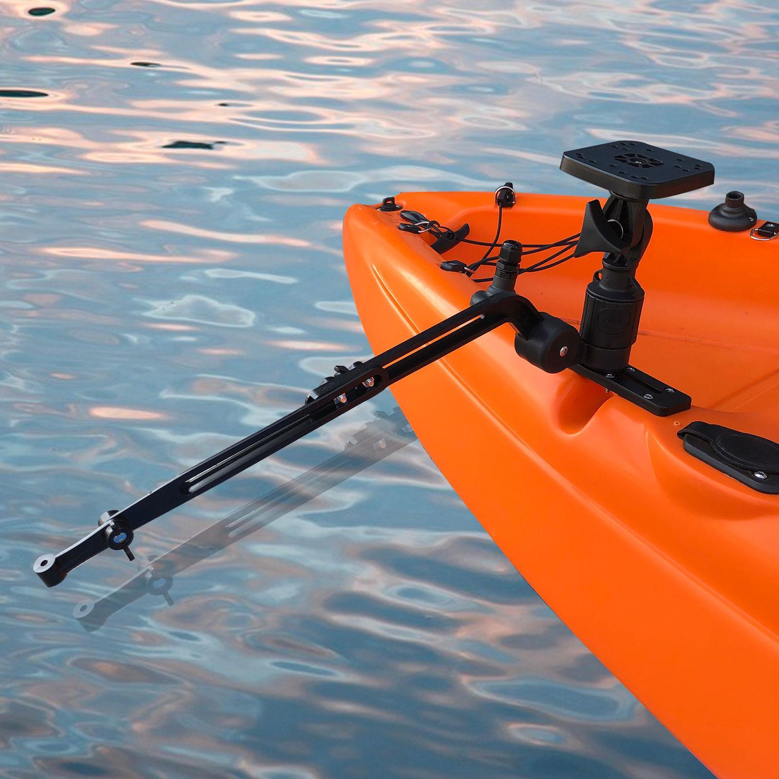 Fish Finder Mount Ball Mount T - Fish Finder Transducer 200Khz ulasan dan harga