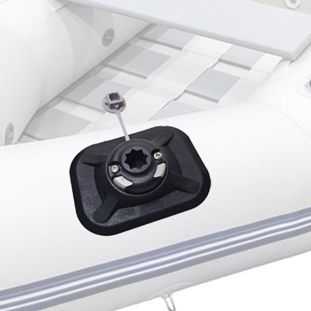 PVC Inflatable Boat Fishing Ro - Fish Finder Transducer Mount ulasan dan harga