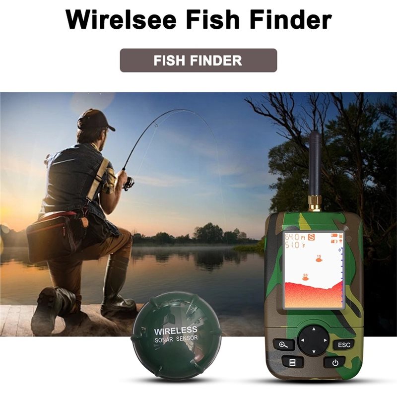 T22C For Boat Fishing Accessor - Fish Finder Kayak Portable ulasan dan harga
